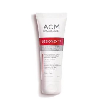 ACM Sebionex Trio کرێمی ڕۆژانەی  براندی ئەی سی ئێم سێبیۆنێکس بۆ پێستی چەورو زیبکاوری